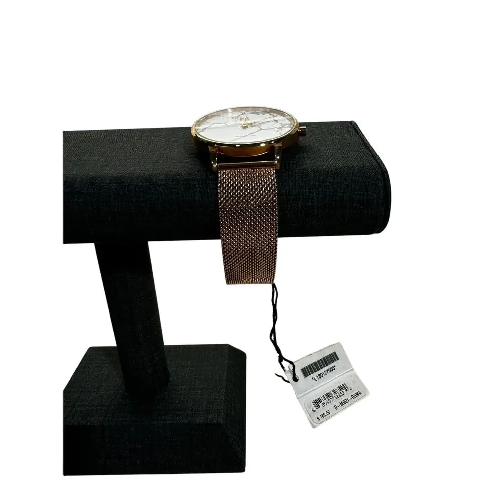 MVMT Boulevard Marble Malibu Rose Women's Watch Minimalist Classic 38mm